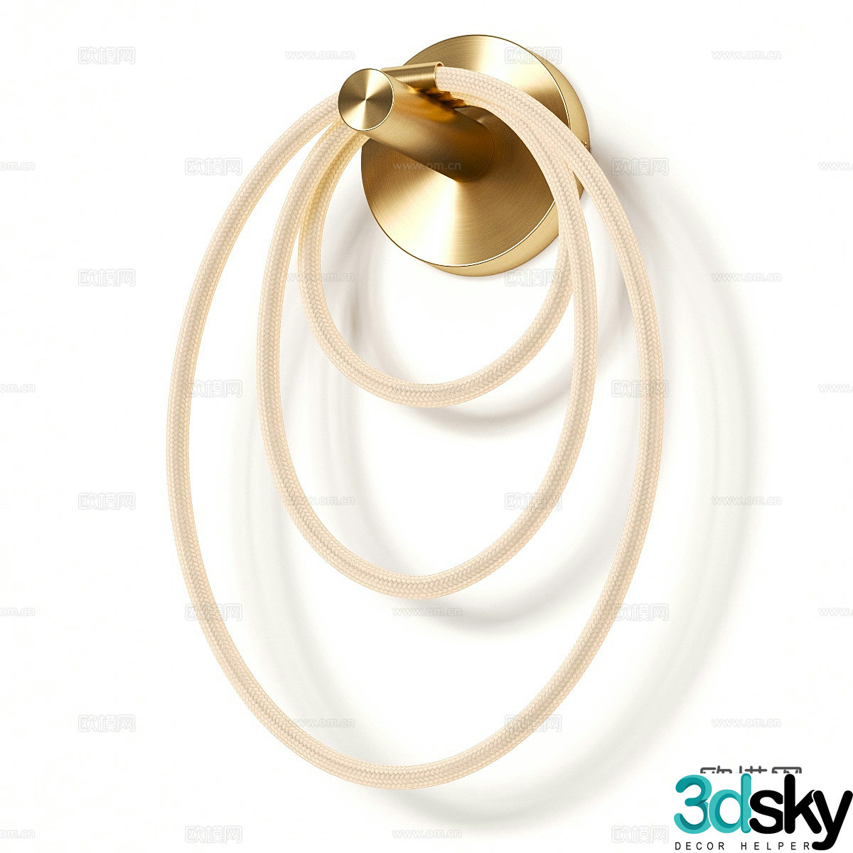Nova Luce Cerelia decorative wall light 3d model