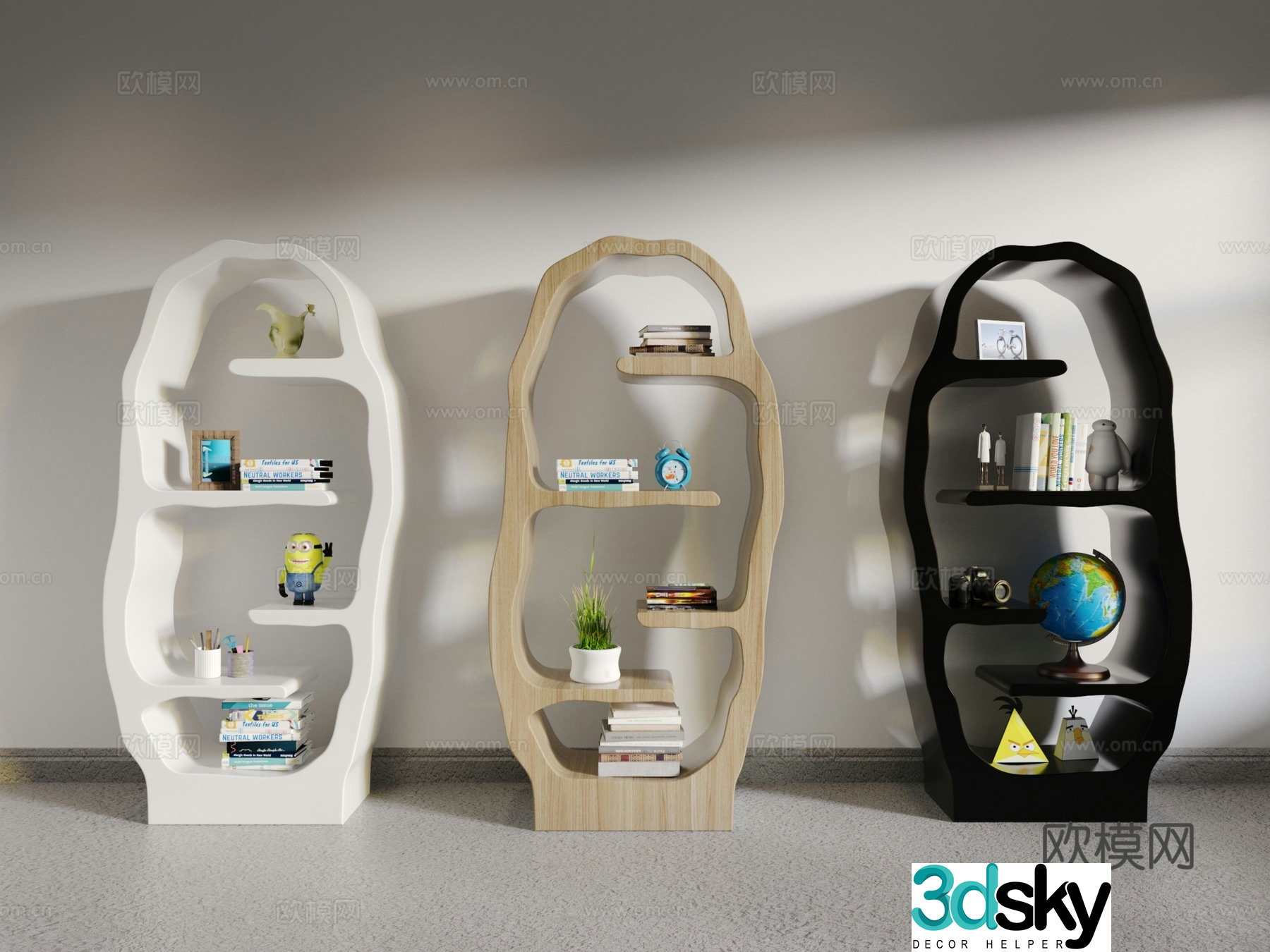 Decorative cabinet 3d model