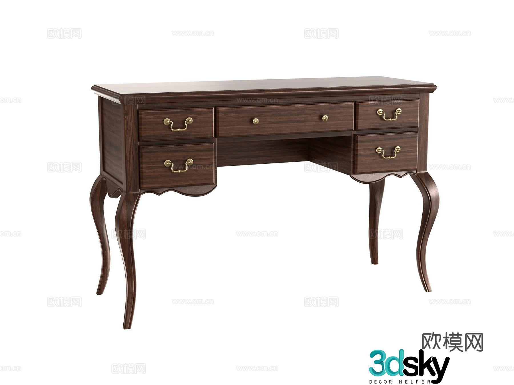 desk 3d model