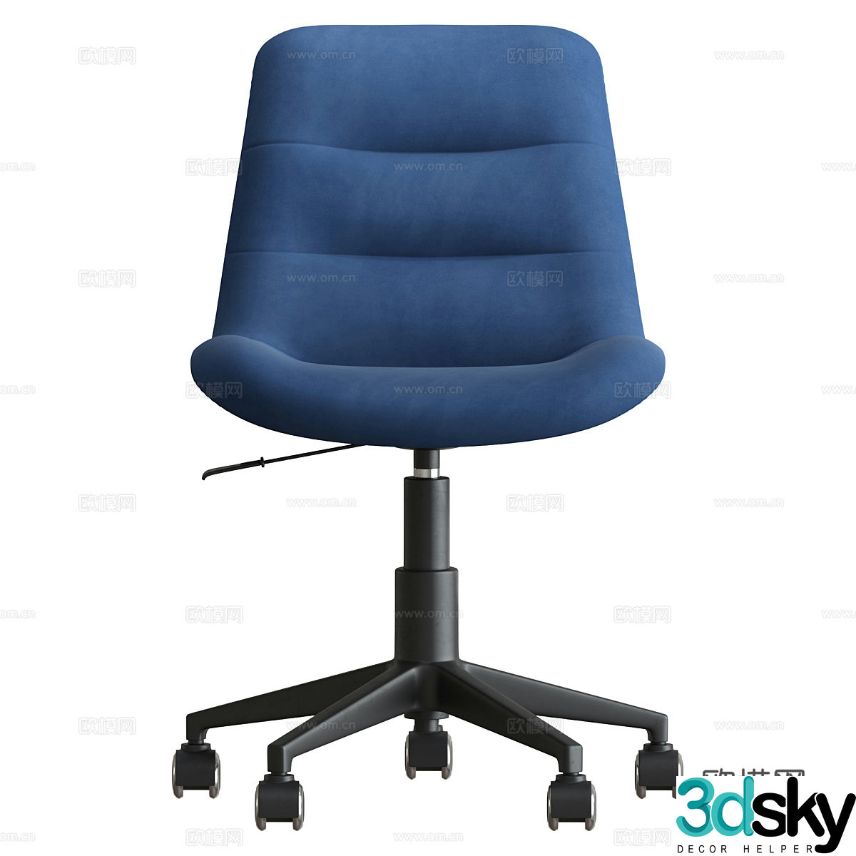 Modern office chair swivel chair 3d model