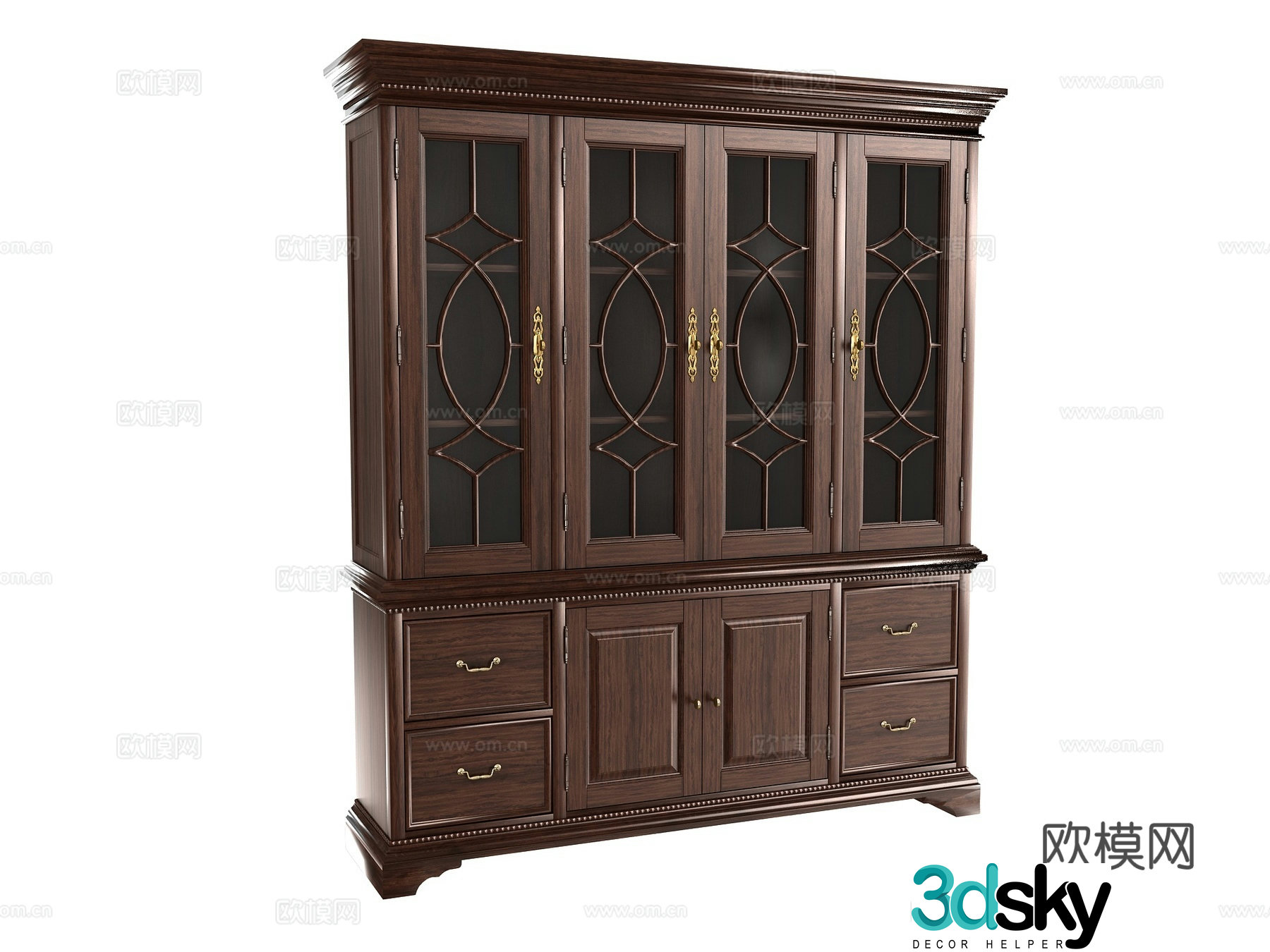 Bookcase 3d model