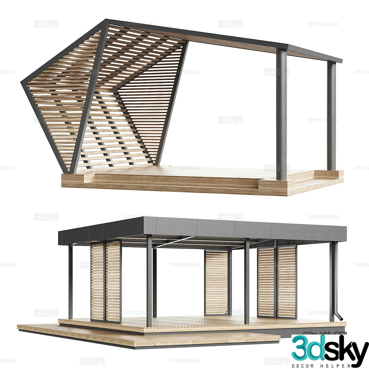 Gallery frame 3d model