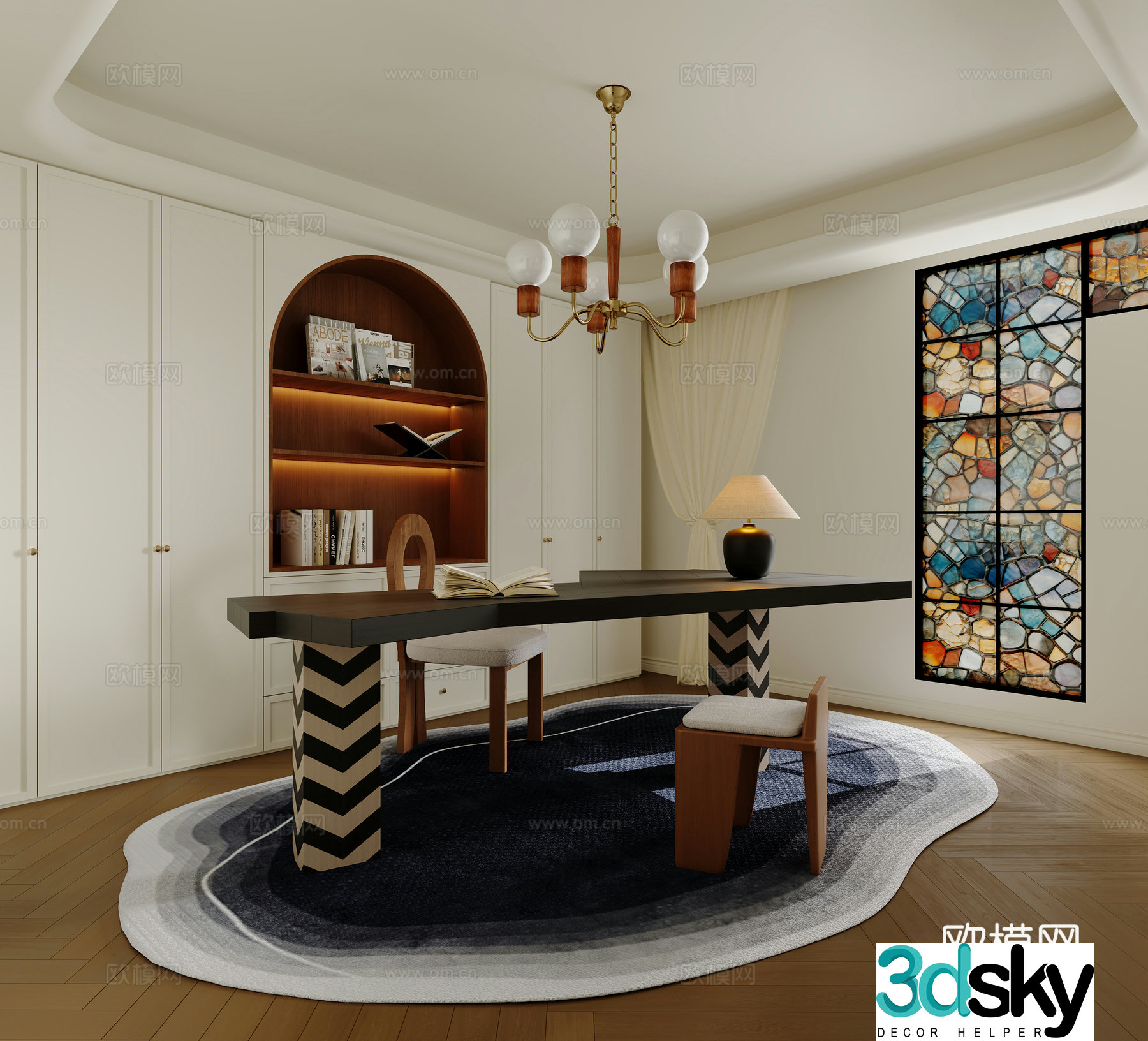 Medieval style study 3D model