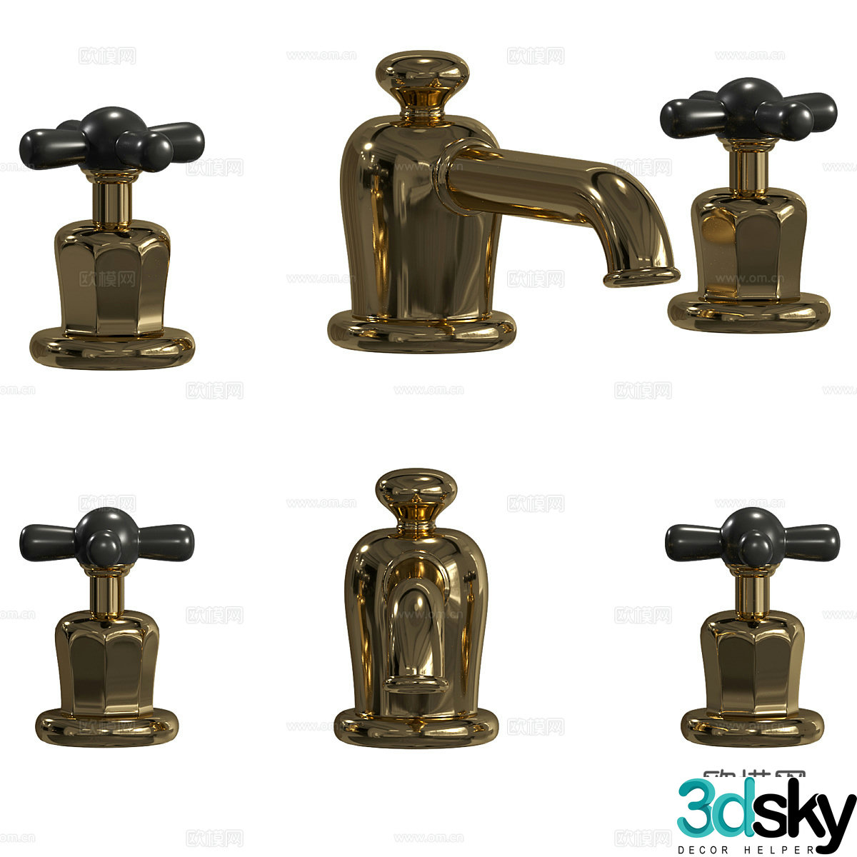 Bathroom faucet 3d model