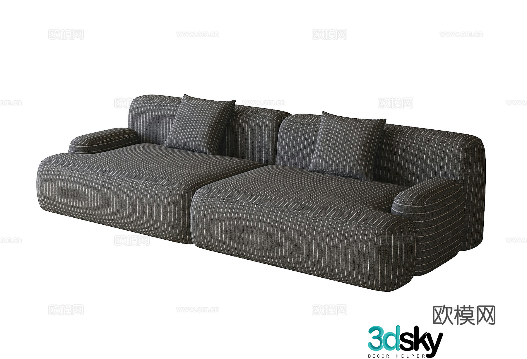 Modern love sofa 3d model