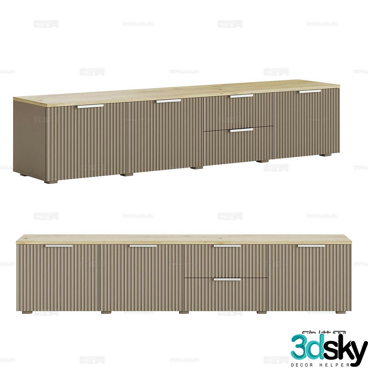 TV cabinet 3d model