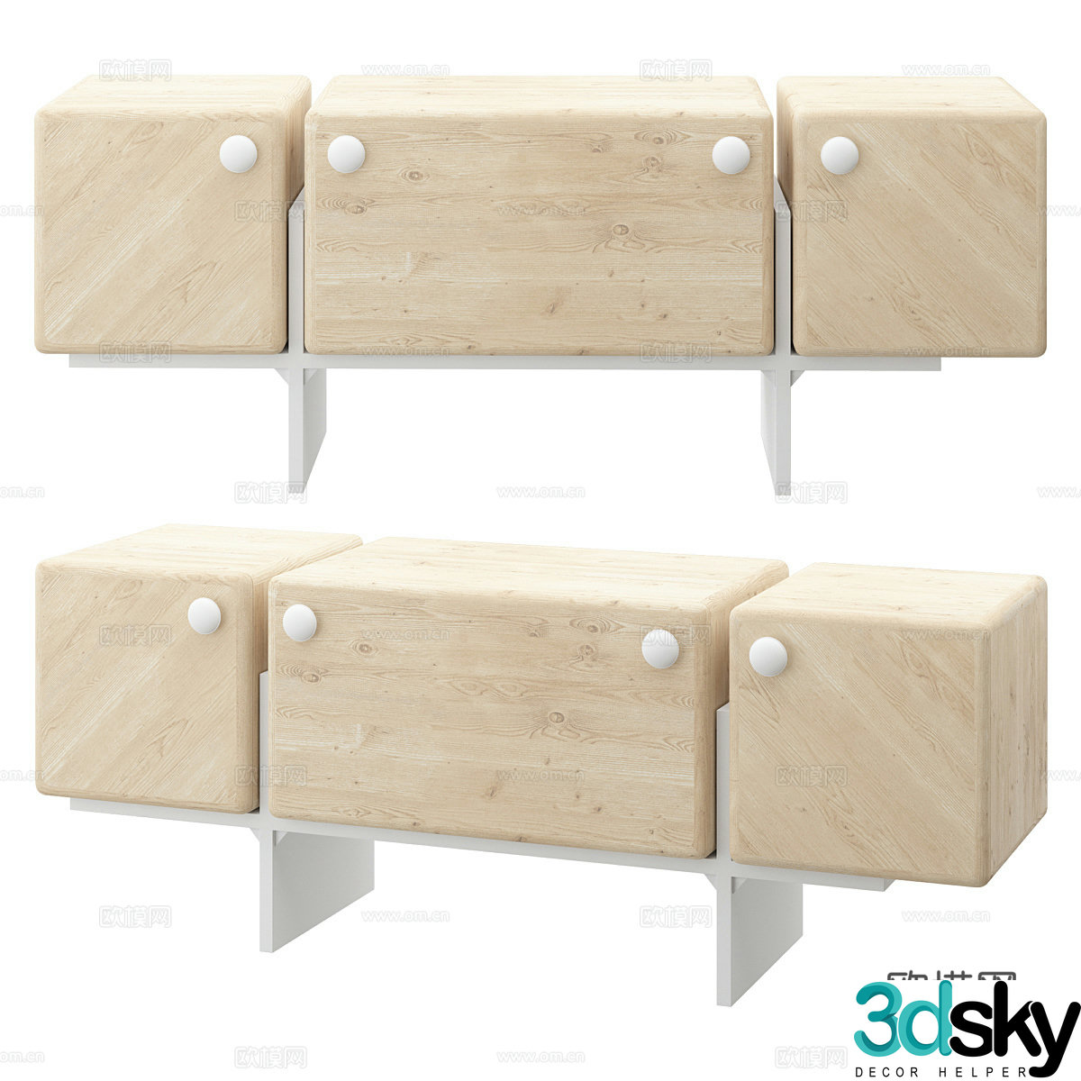 TV cabinet 3d model