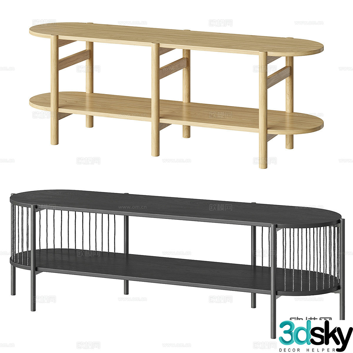 TV cabinet 3d model