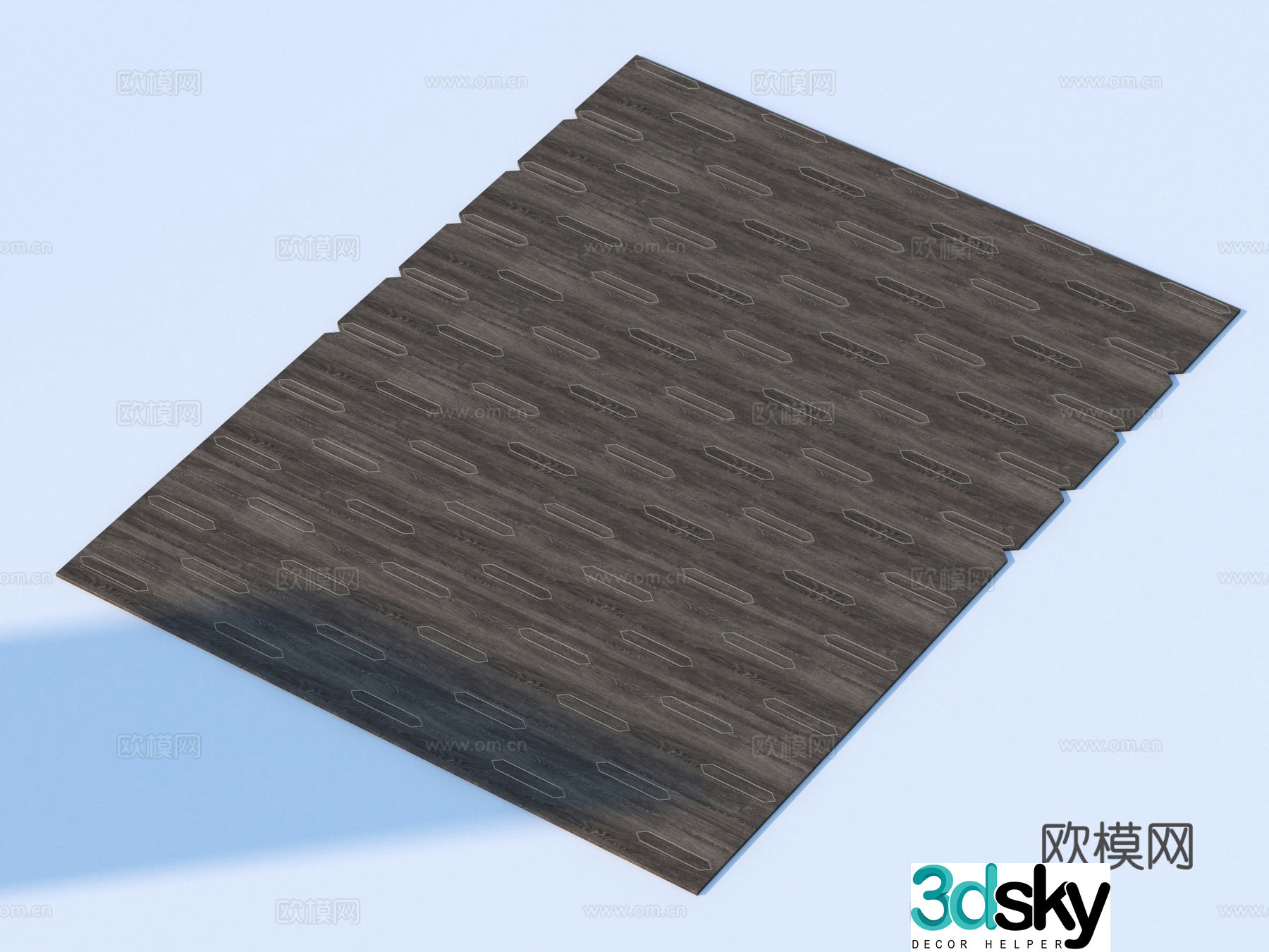 wooden floor floor 3d model