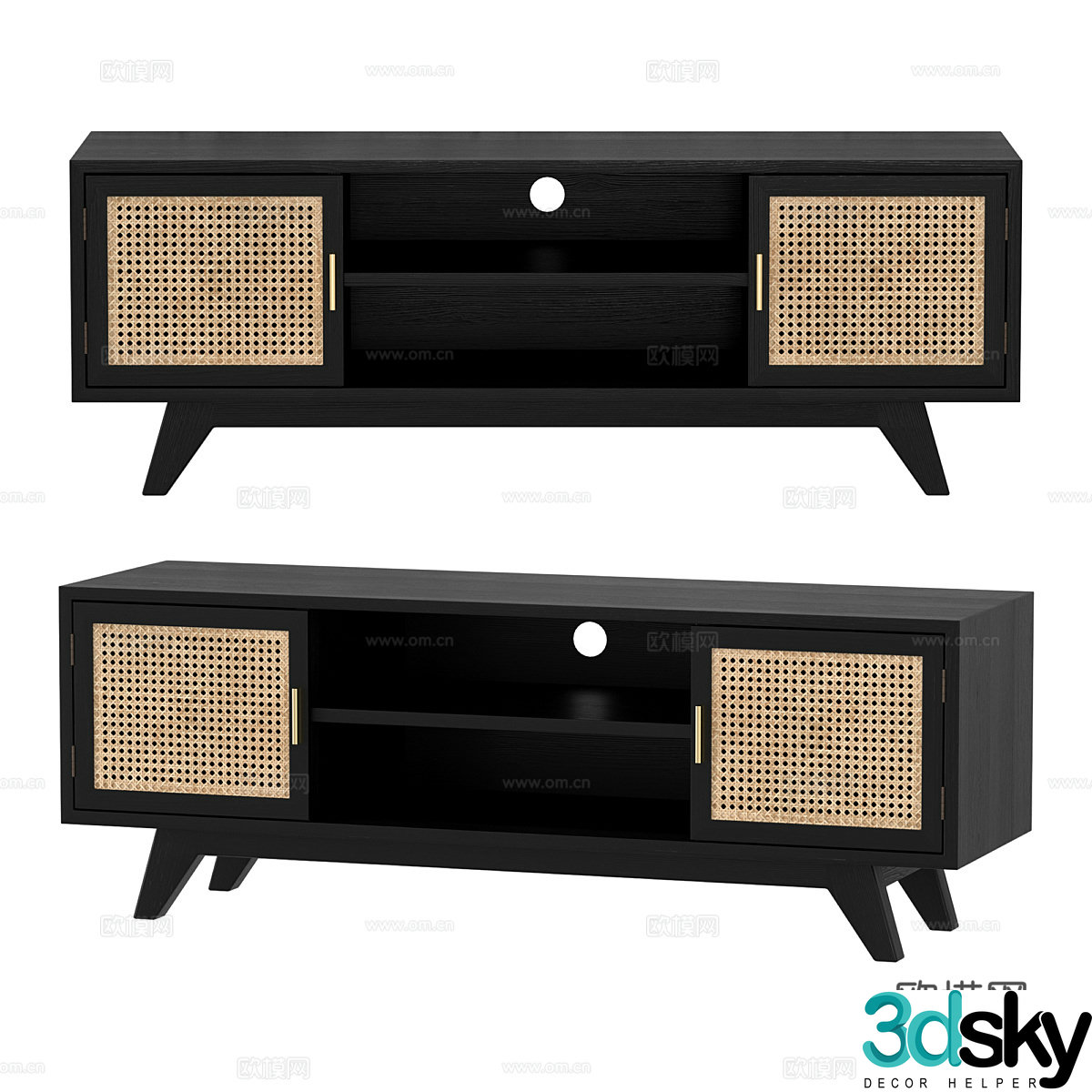 TV cabinet 3d model