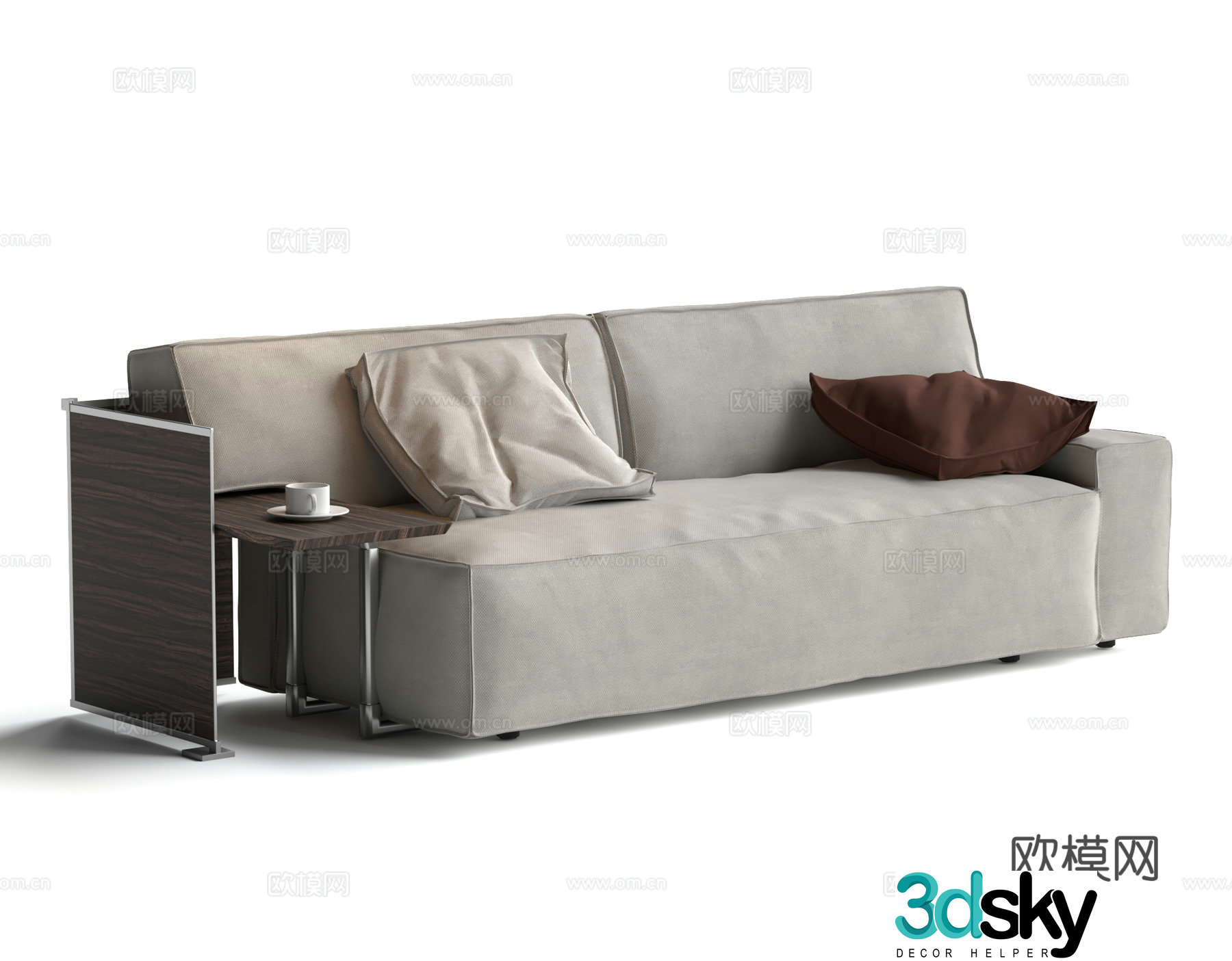 cassina loveseat 3d model
