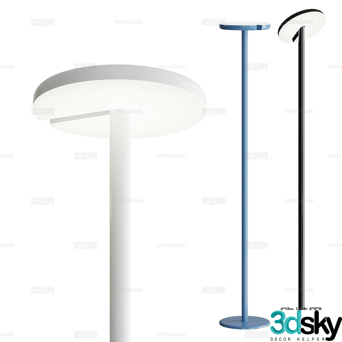 Floor lamp 3d model