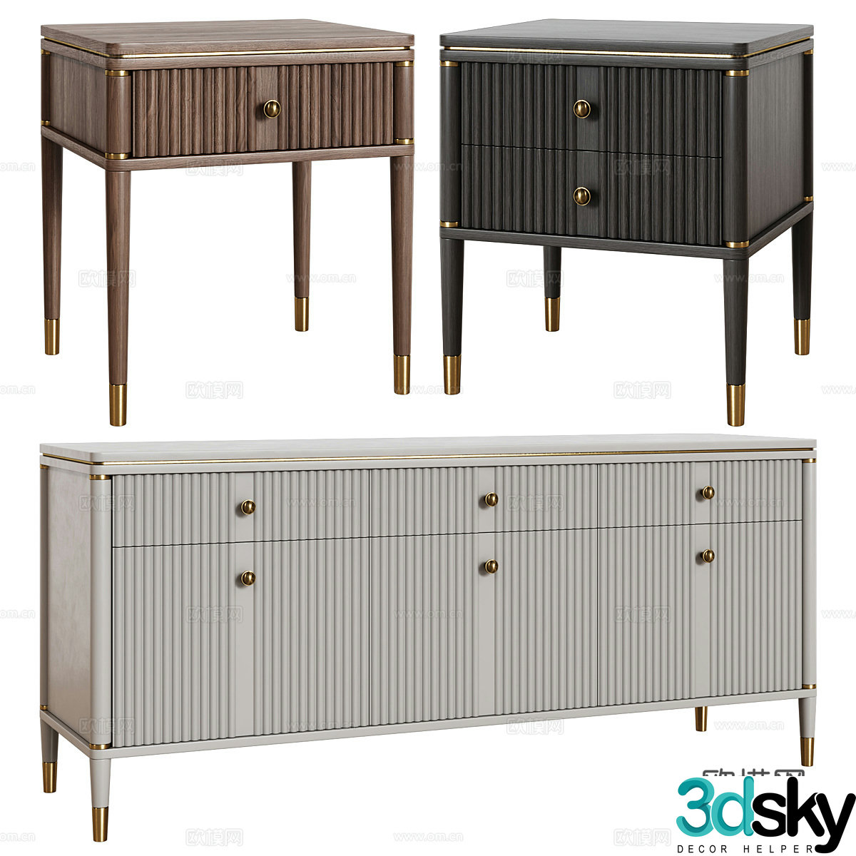 3D model of entrance cabinet