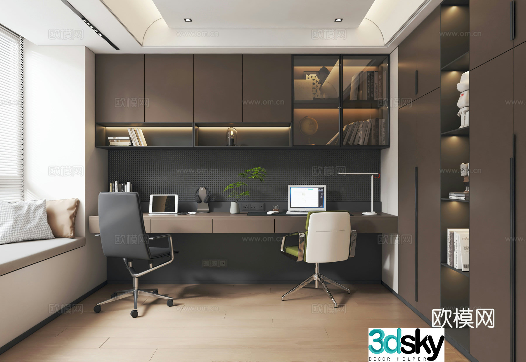 Italian study 3D model