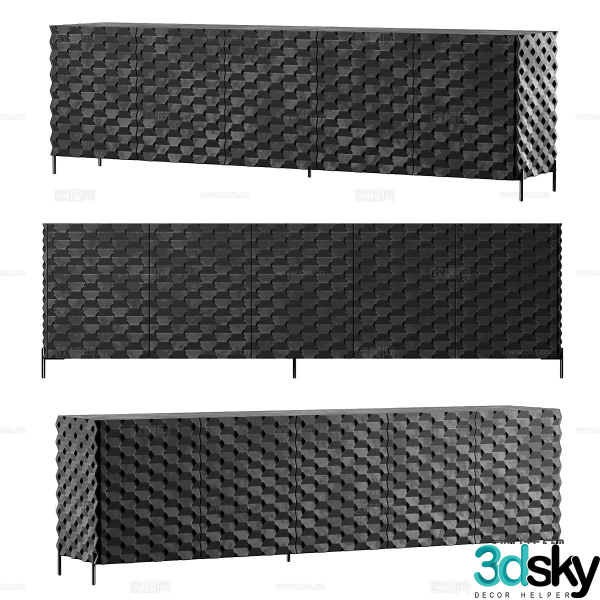 TV cabinet 3d model