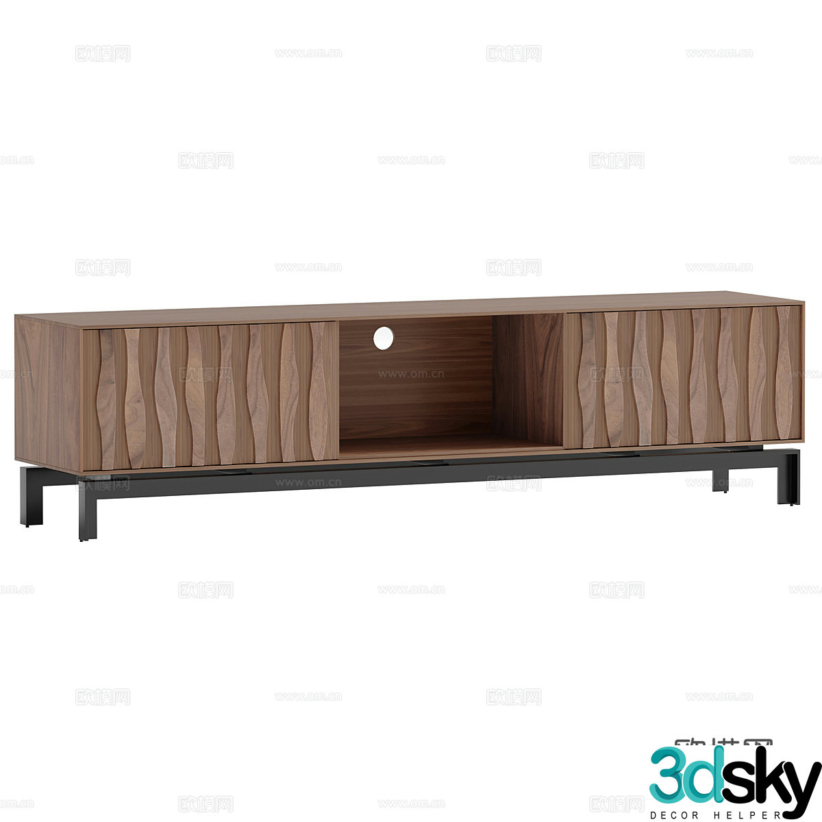 Modern TV cabinet 3d model