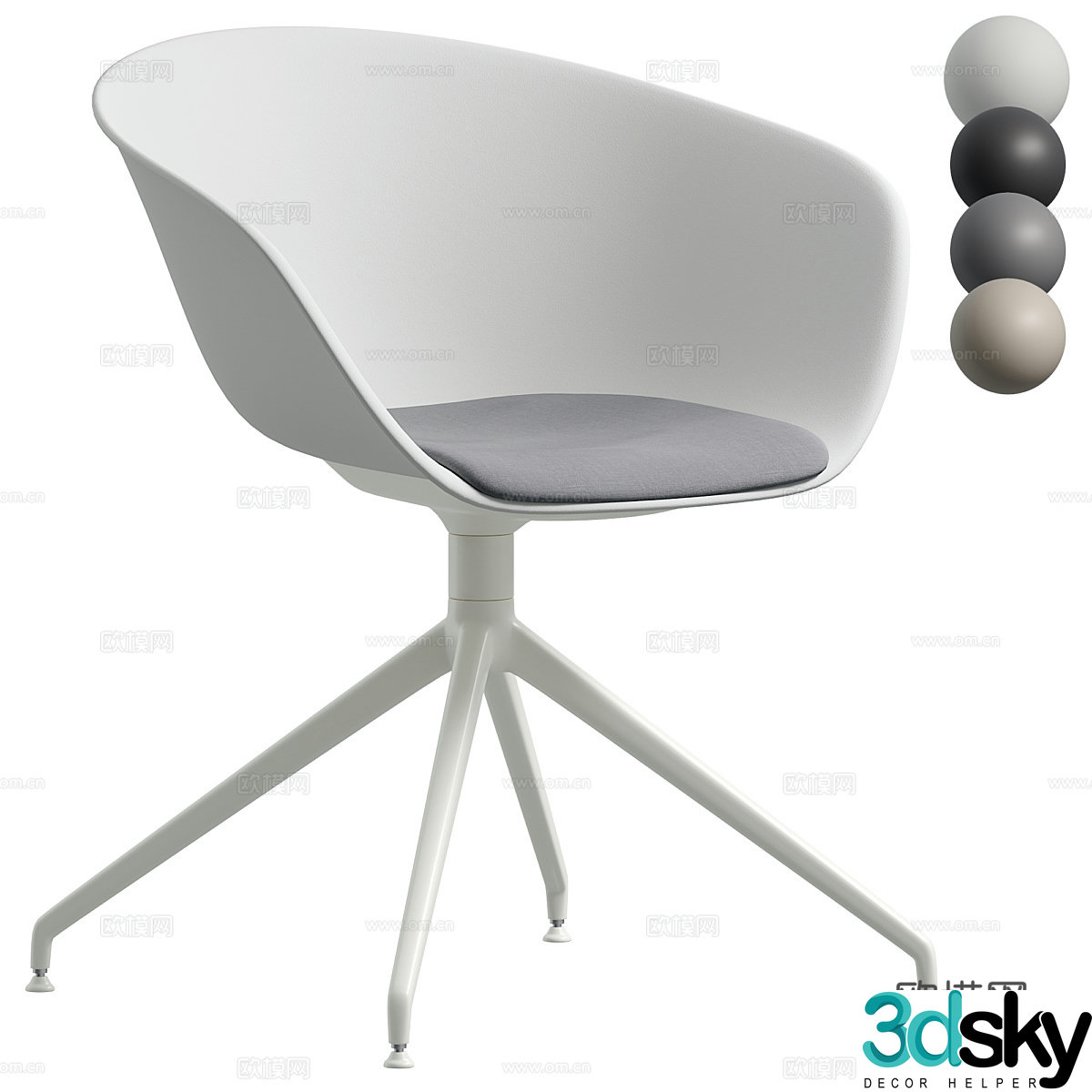 Office chair 3d model