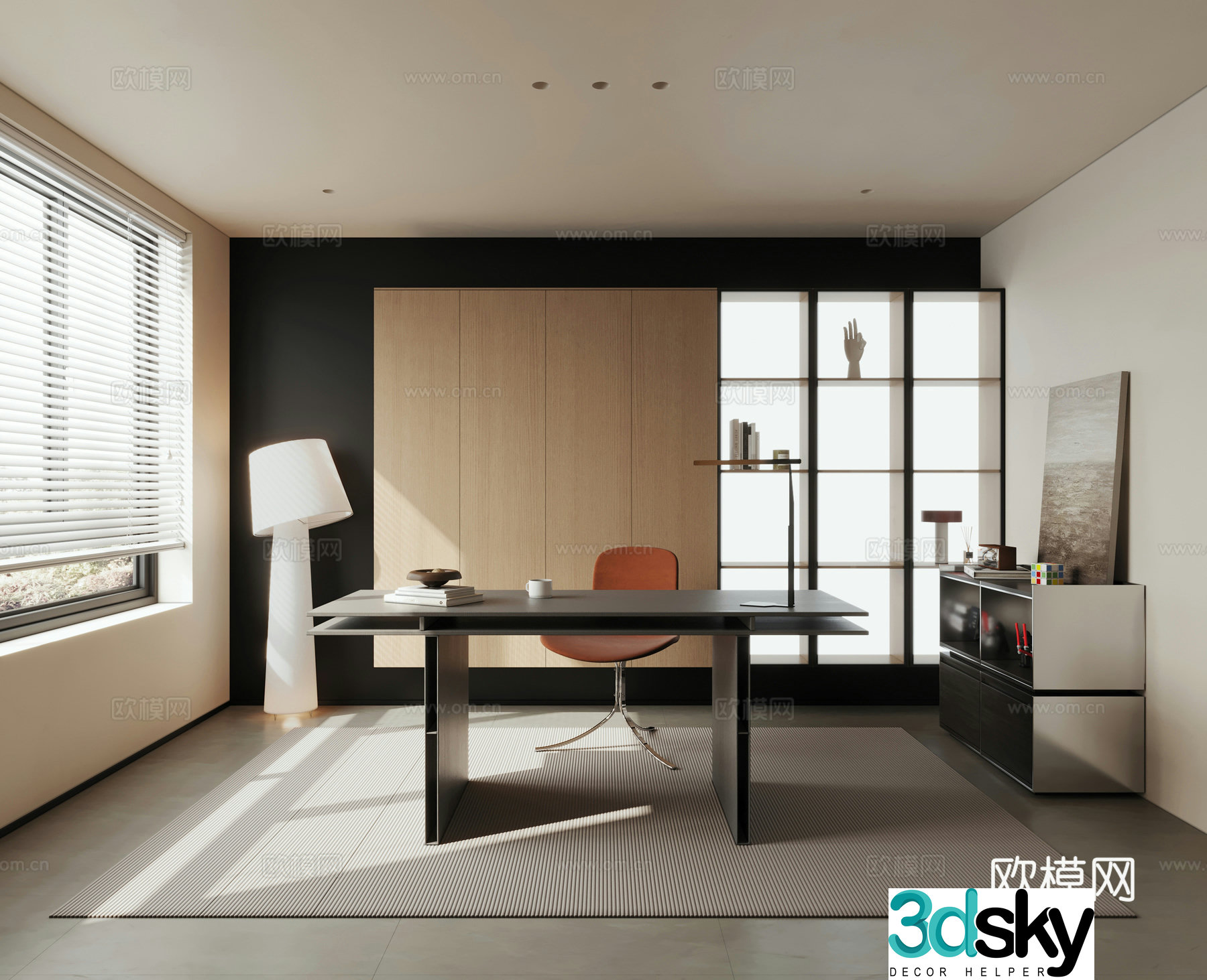 Italian study 3D model