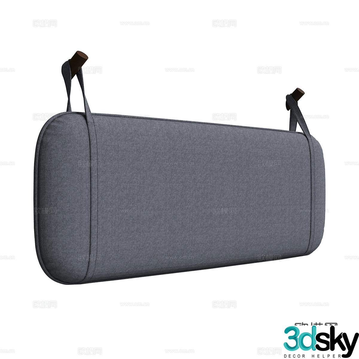 Bedside backrest soft bag 3d model