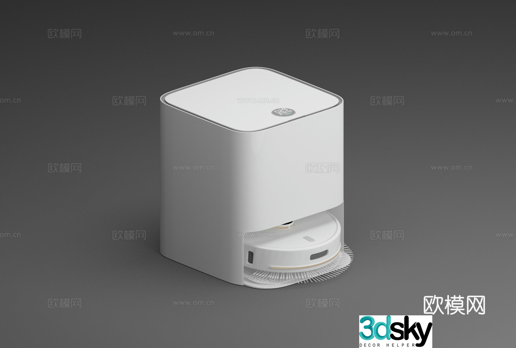 Sweeping robot 3d model