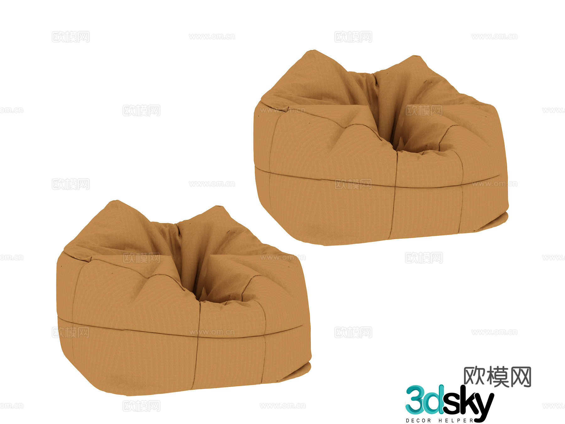 Beanbag 3d model