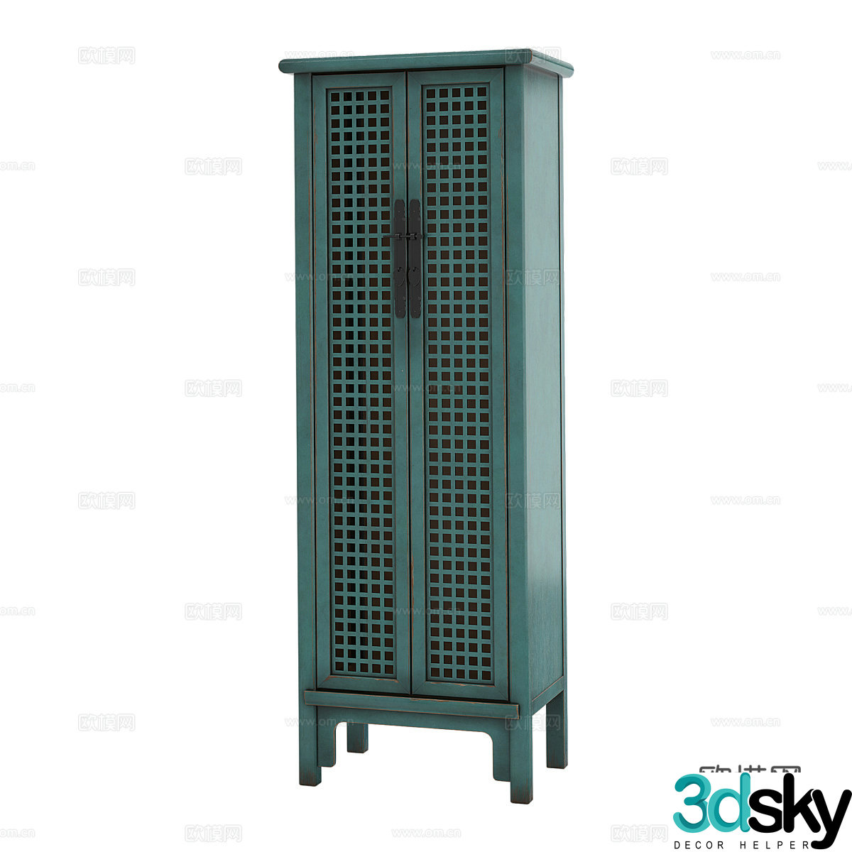 Modern wardrobe 3d model