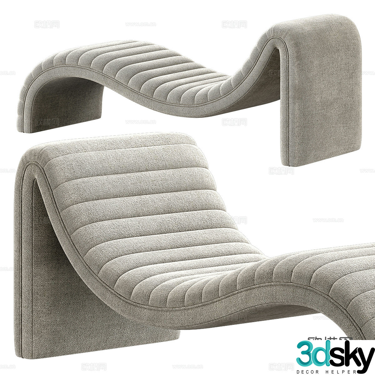 Recliner 3d model