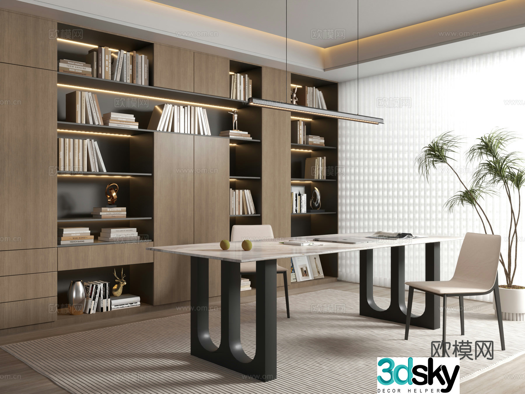 Italian study 3D model