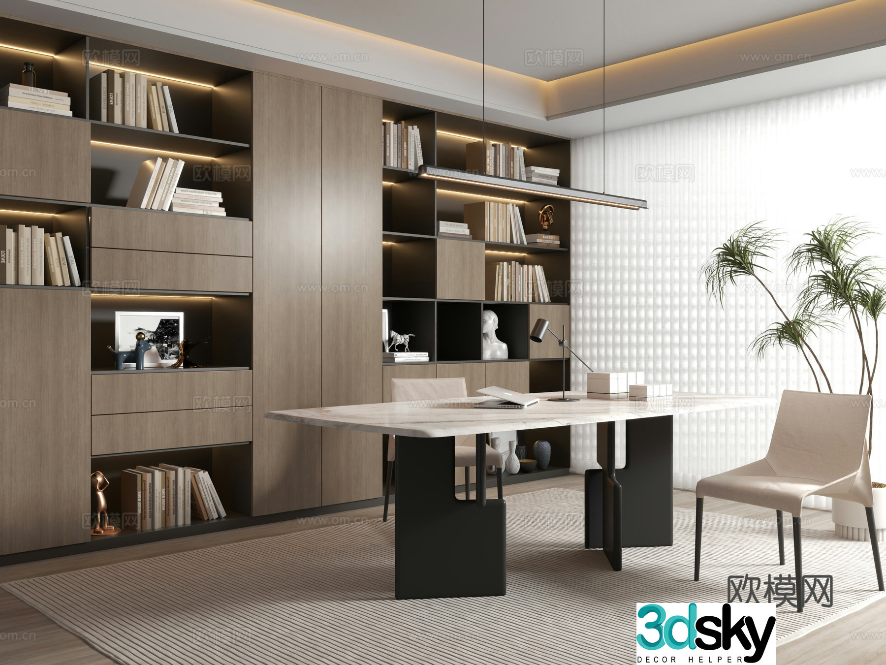 Italian study 3D model