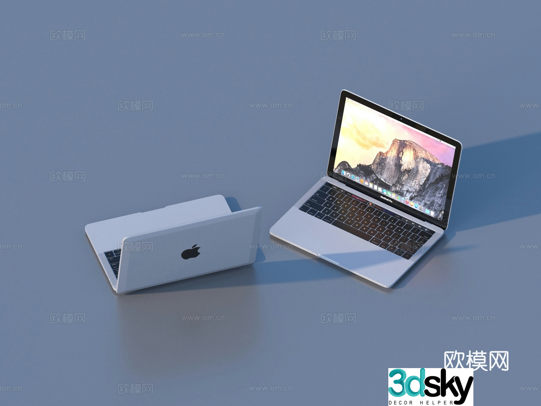 Computer laptop laptop electrical appliance 3d model