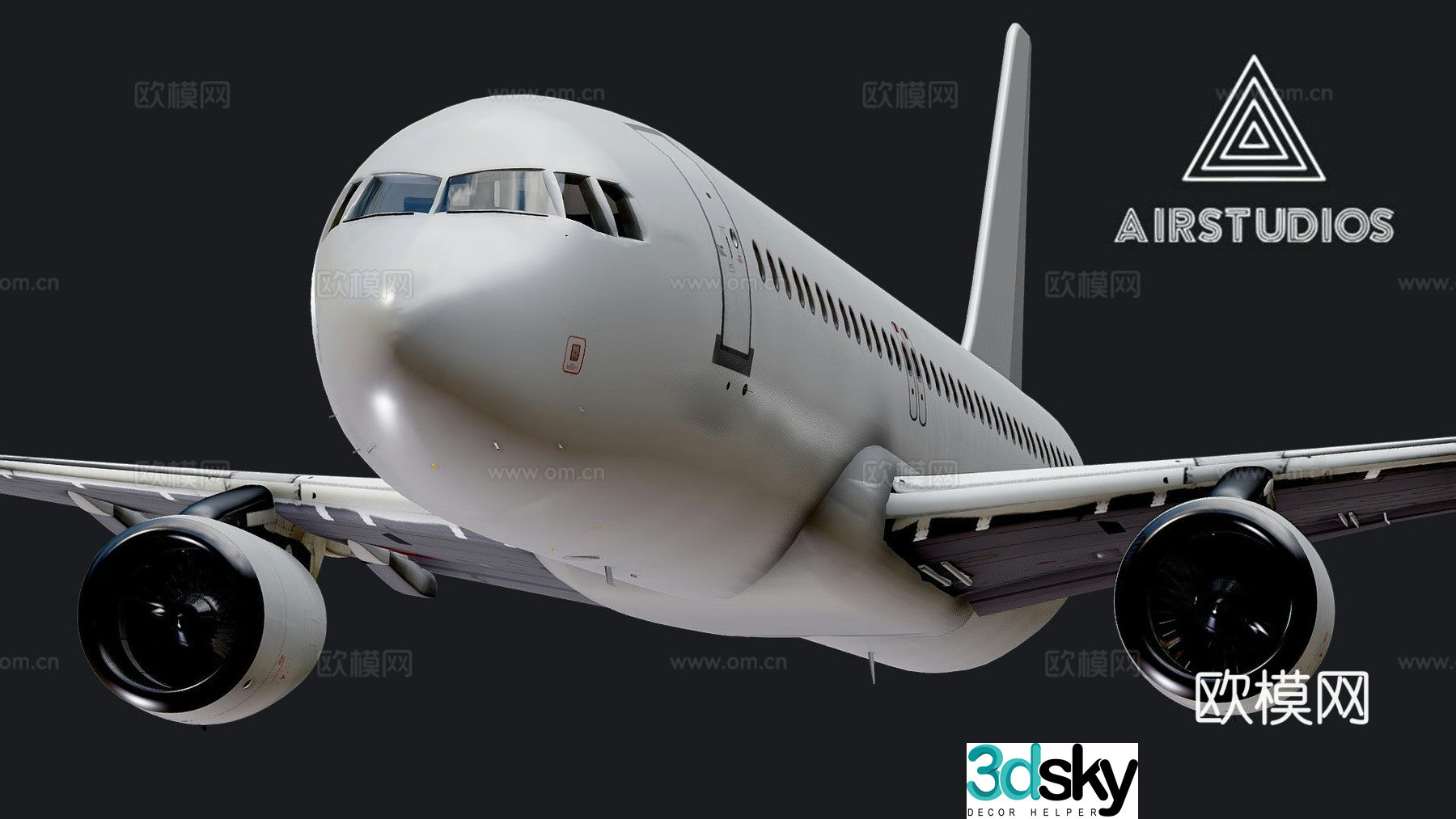 airplane 3d model