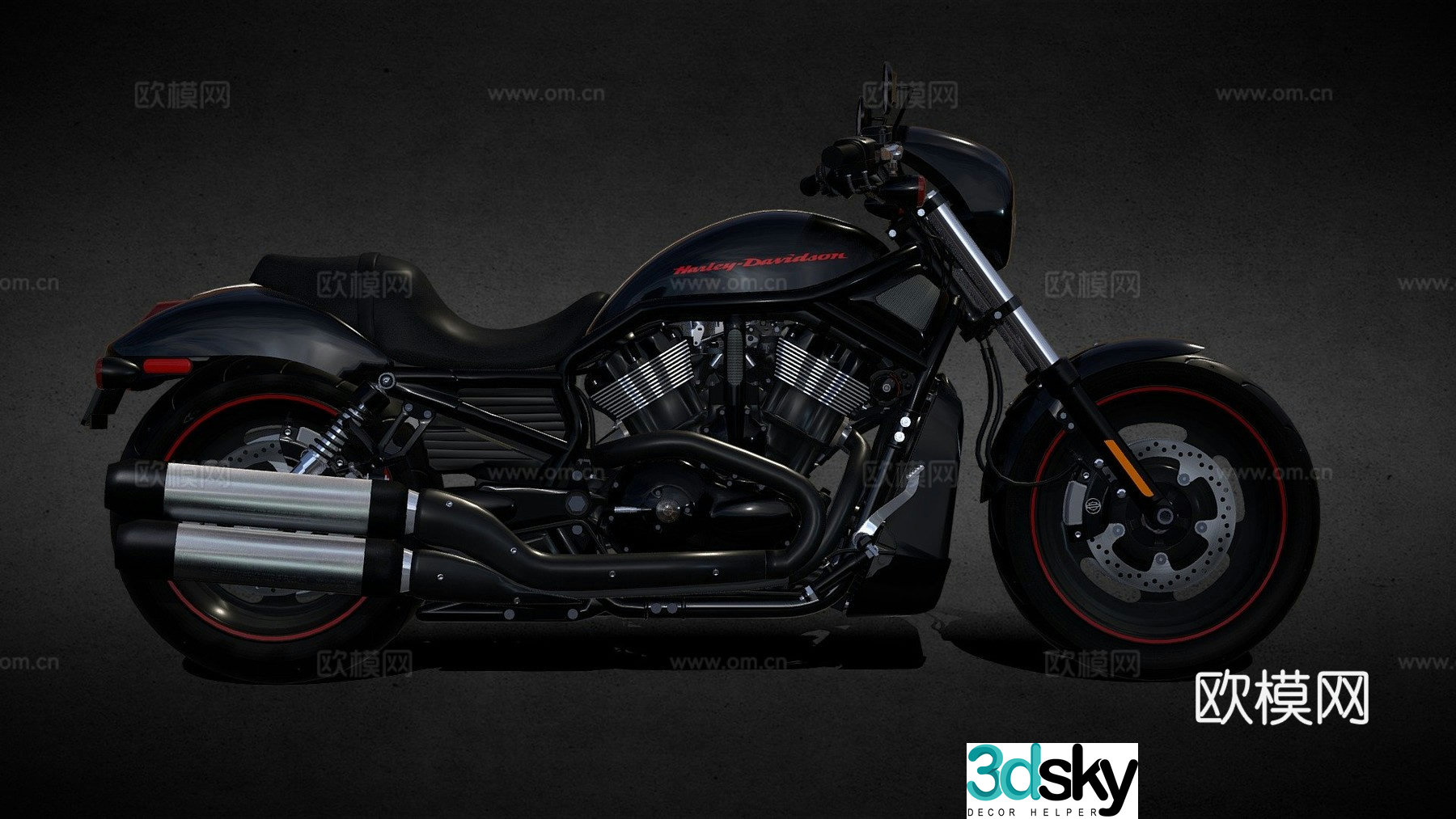 motorcycle motorcycle 3d model