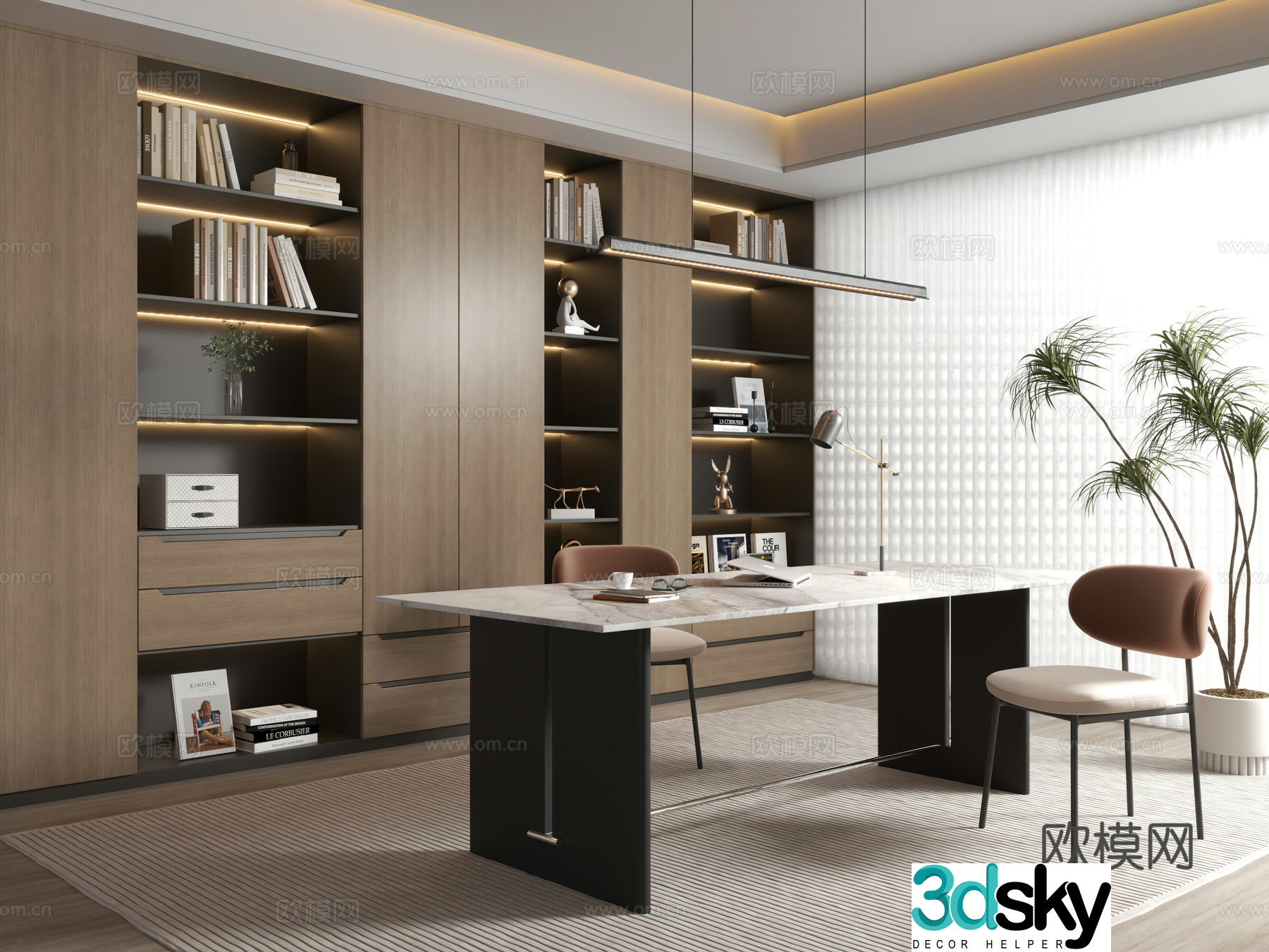 Italian study 3D model