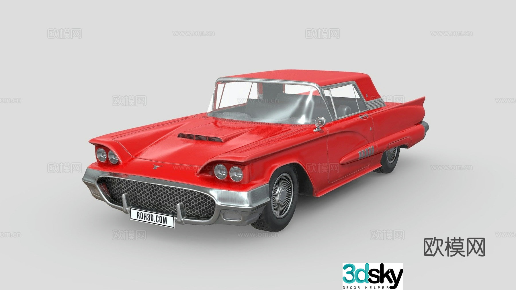 Ford Thunderbird Coupe 3d model