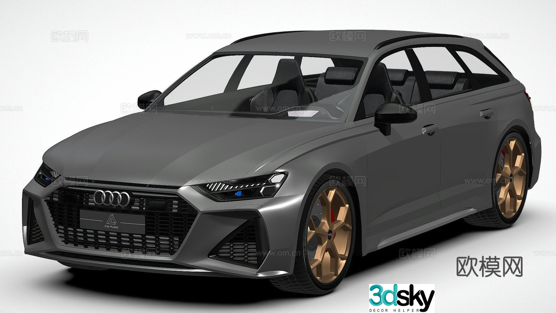 Audi car 3d model