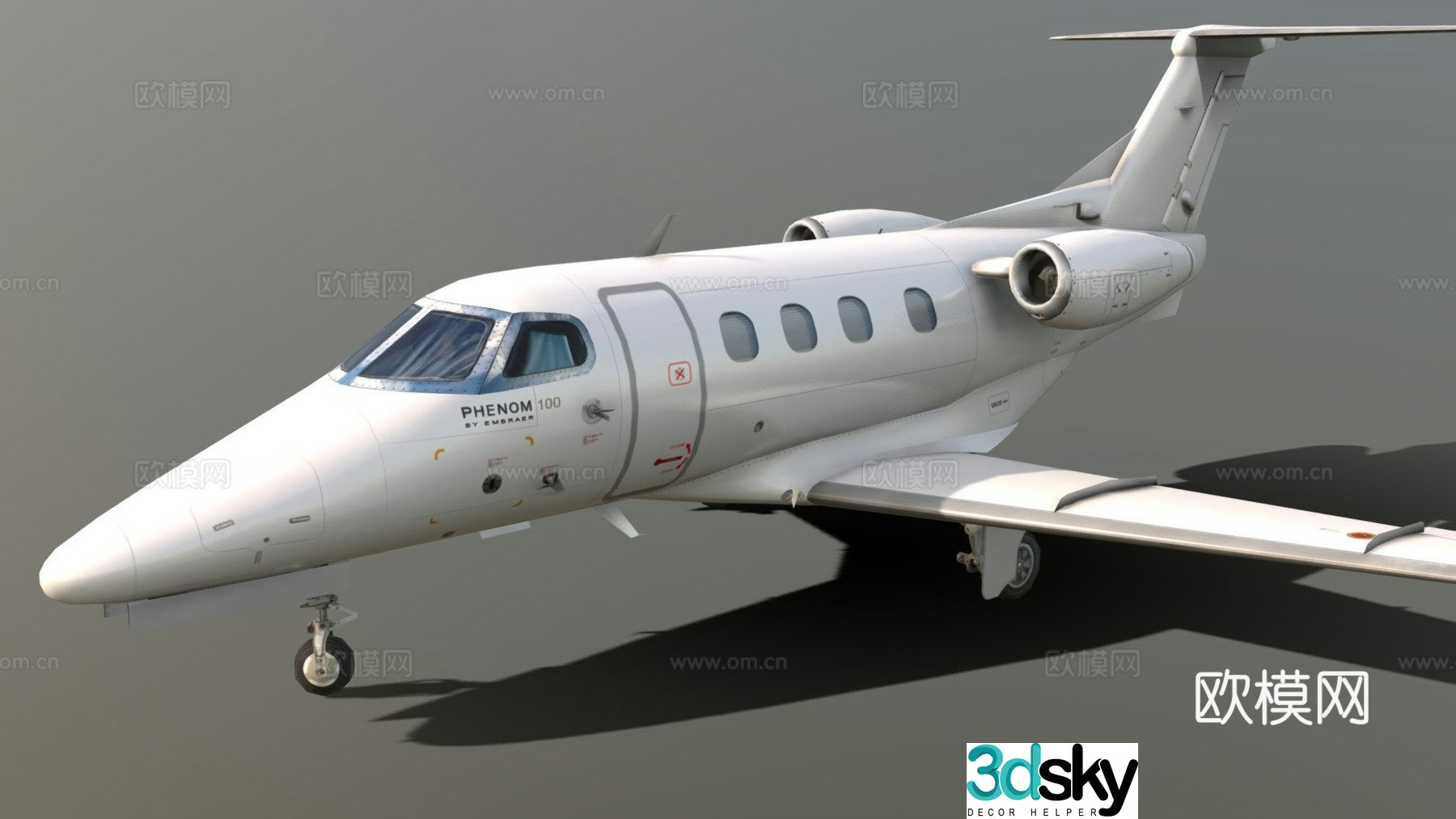 PIA aircraft 3d model