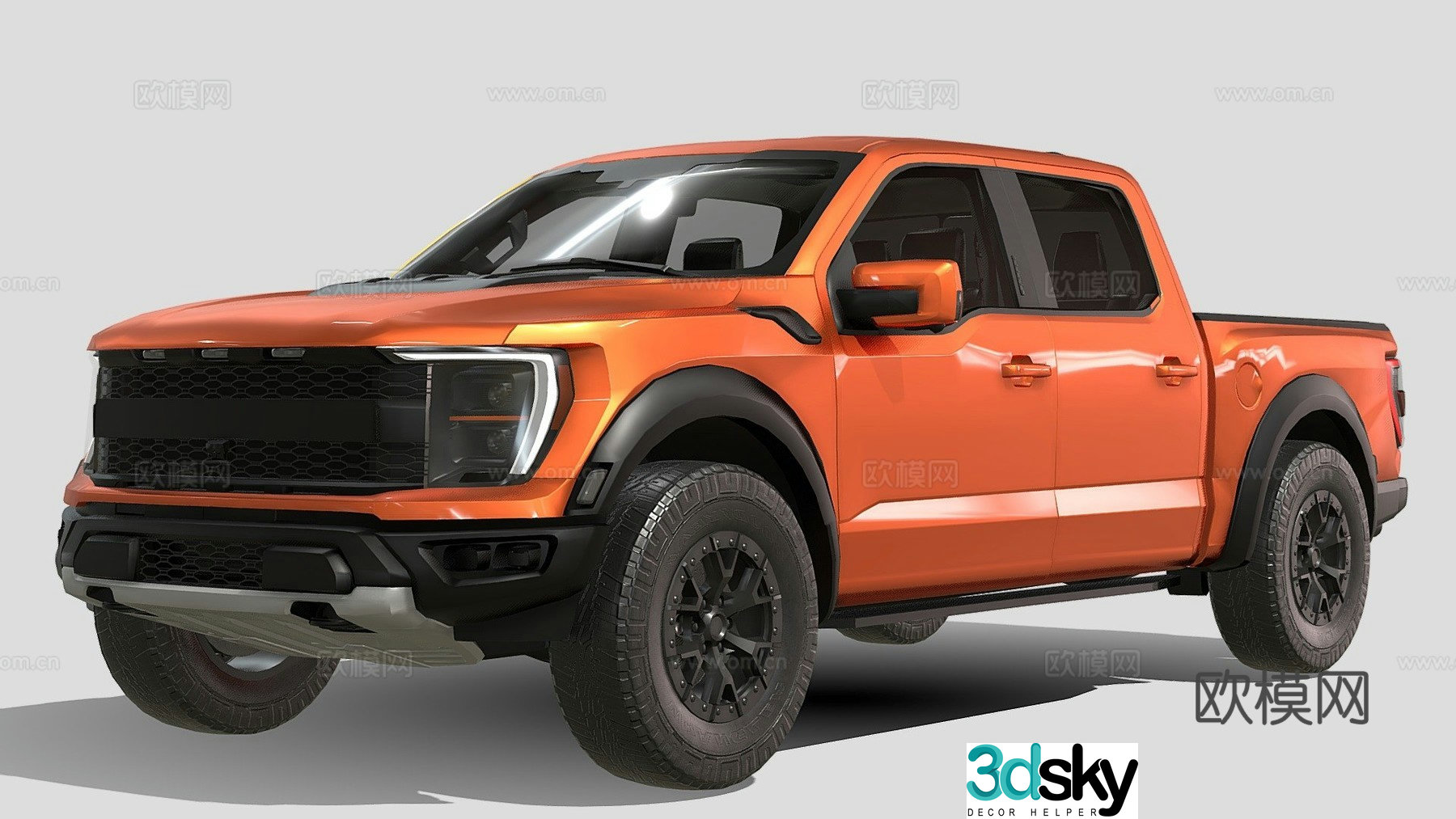 Ford pickup truck 3d model