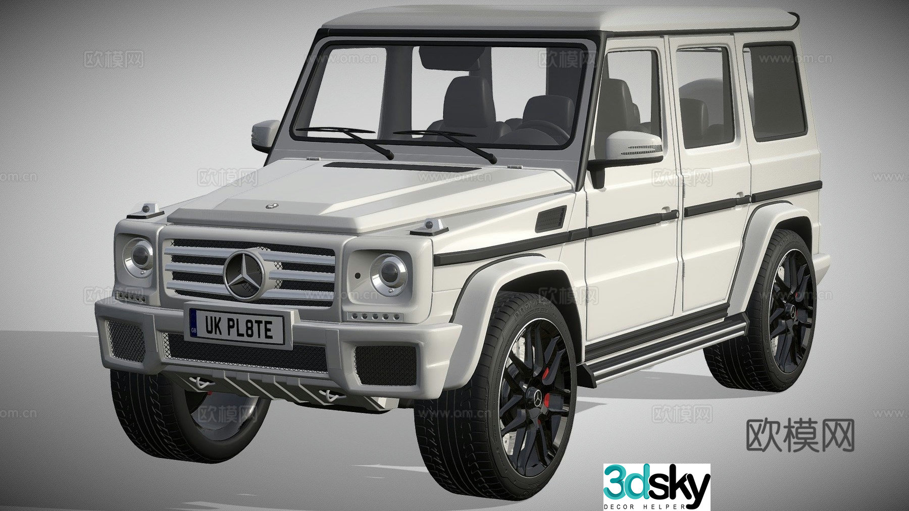 Mercedes Benz Jeep 3d model