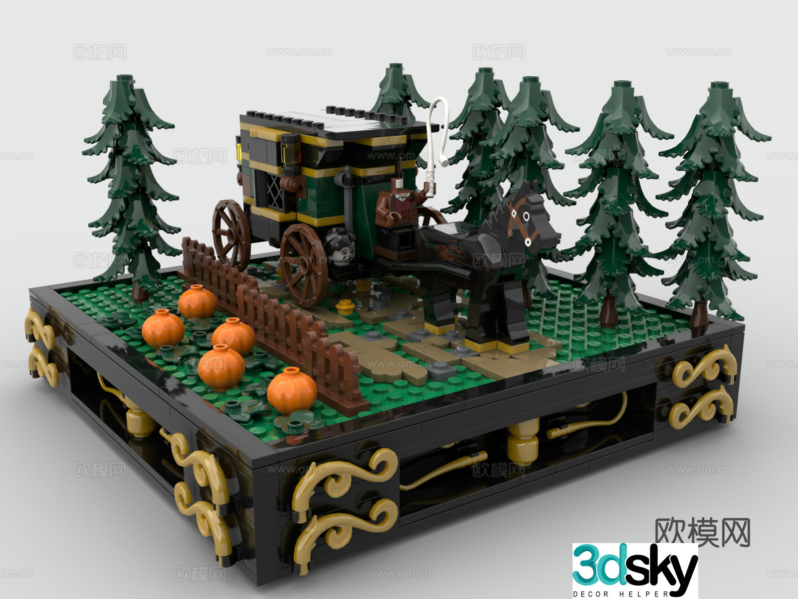 Lego toys building block toys 3d model
