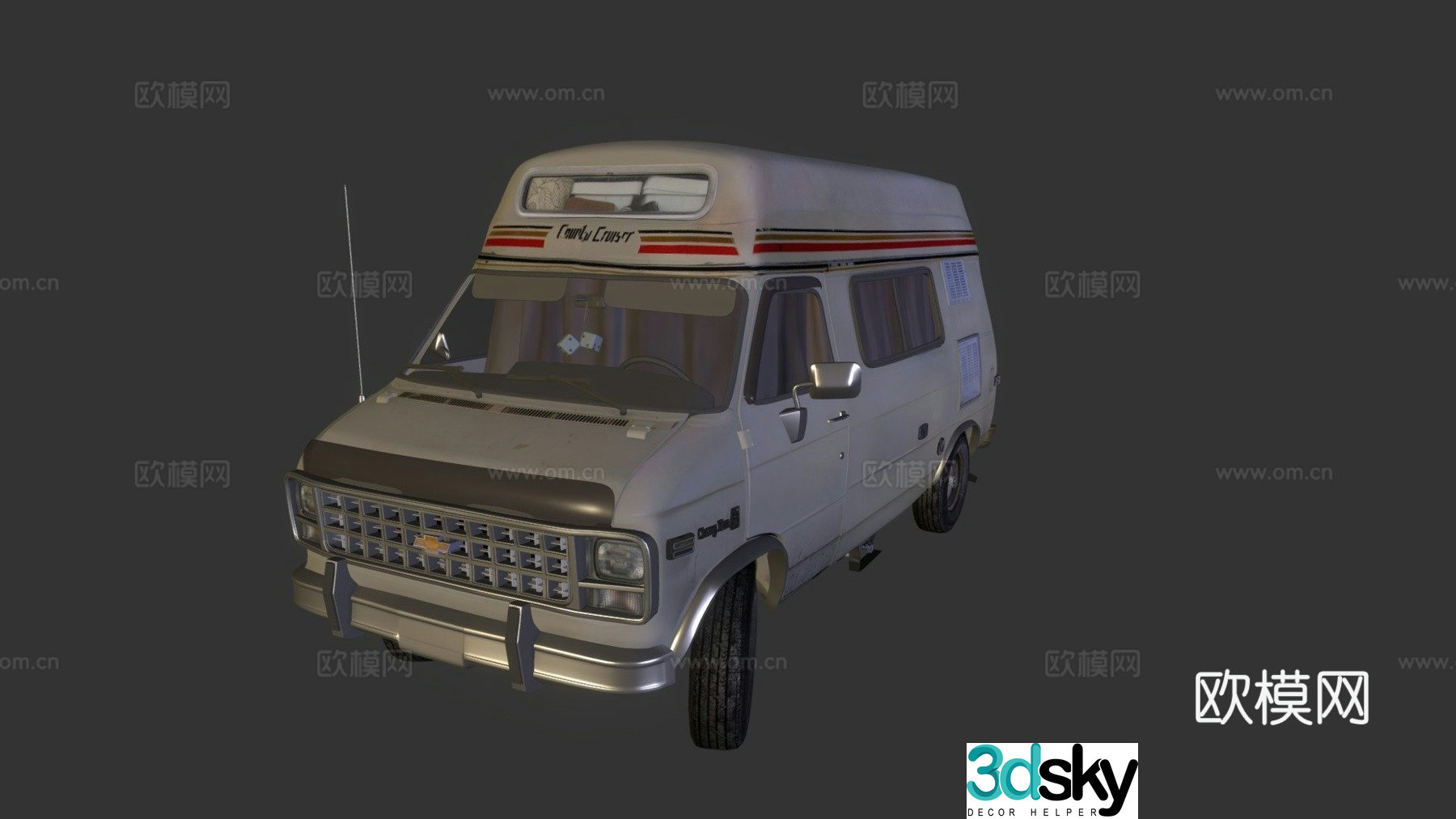 chevrolet truck 3d model
