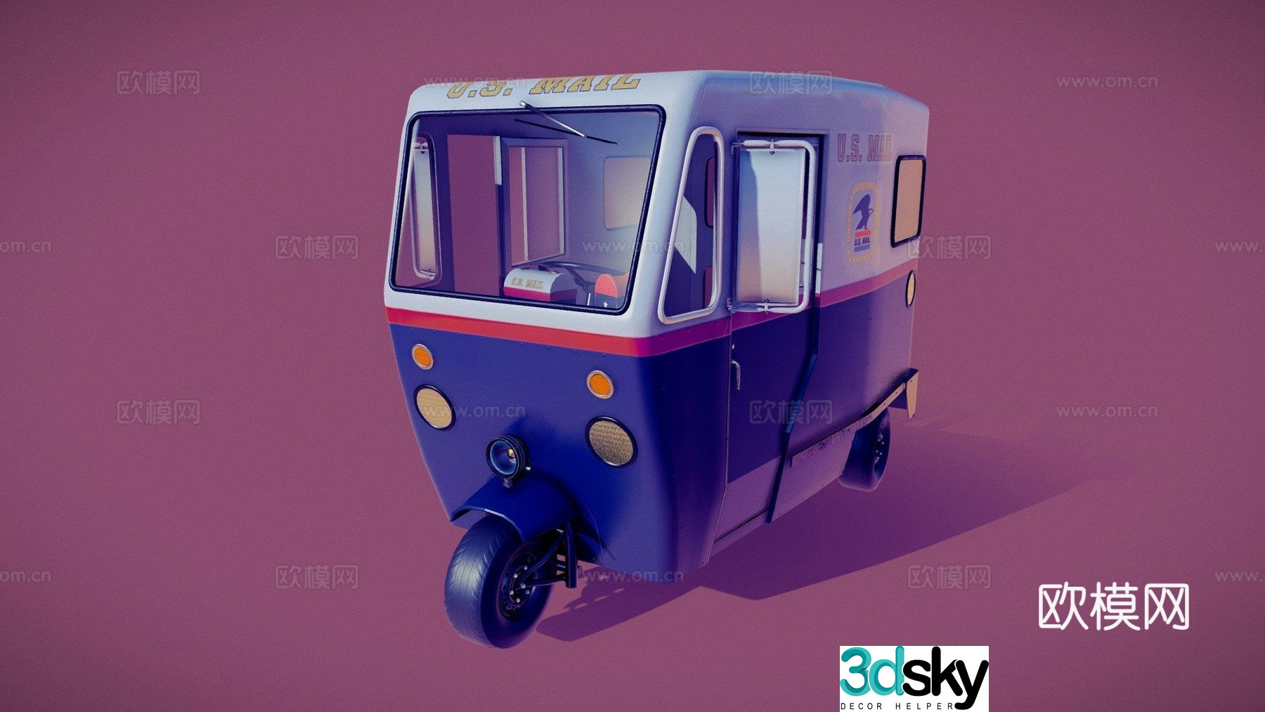 Tricycle 3d model