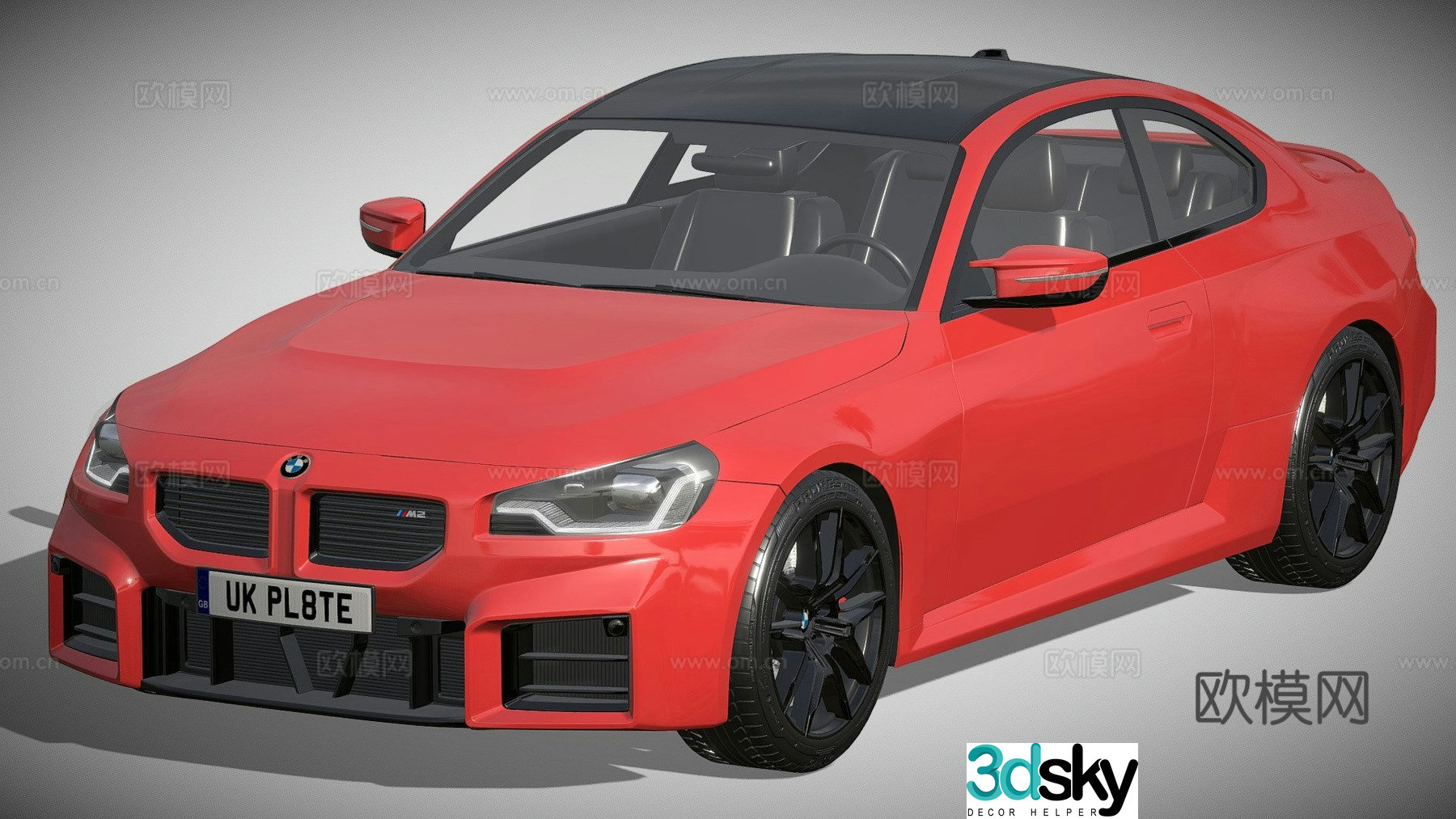 BMW M2 car 3d model