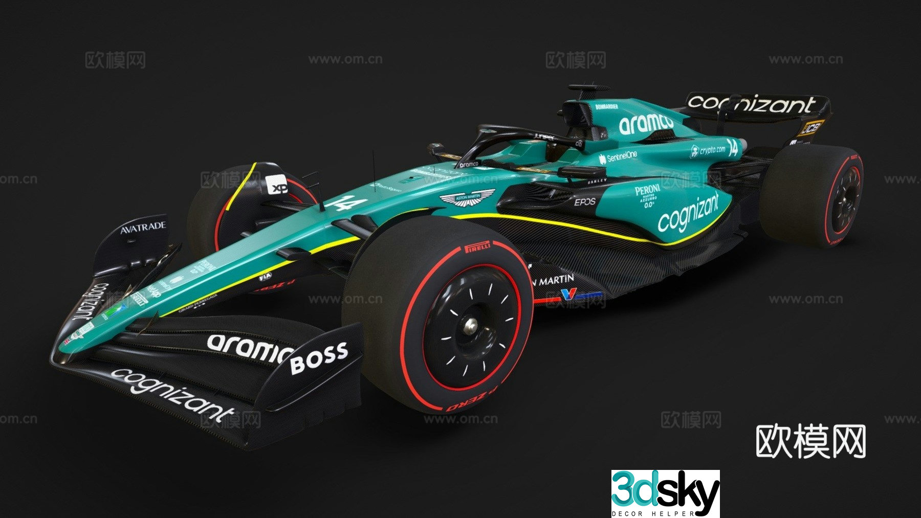4×4 racing 3d model