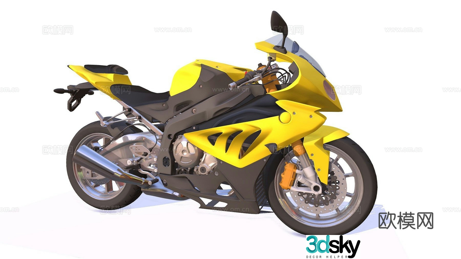 motorcycle motorcycle 3d model