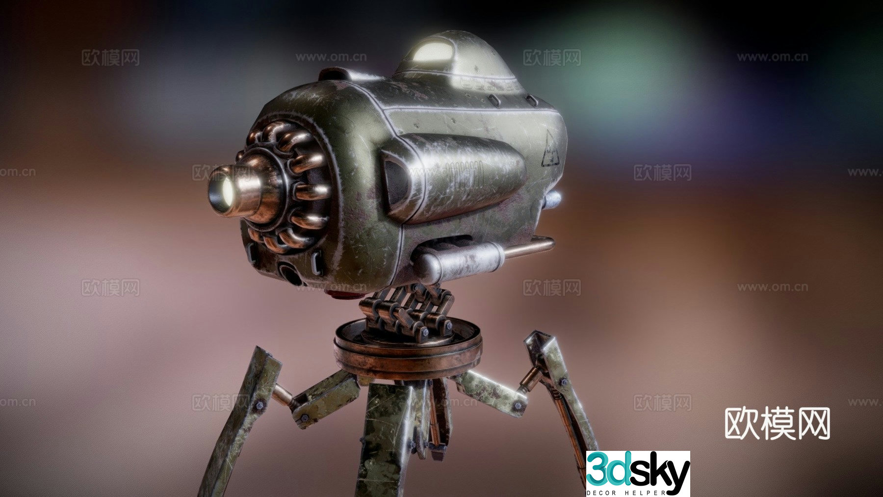 spider robot 3d model