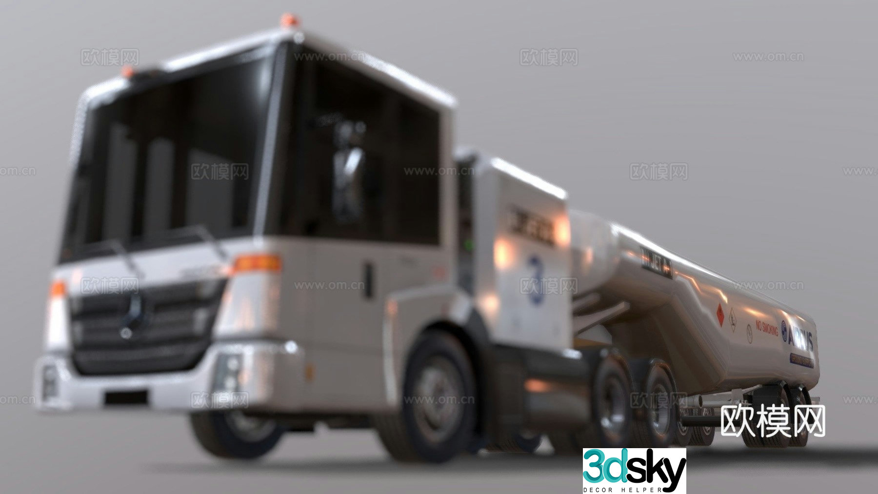 big truck 3d model