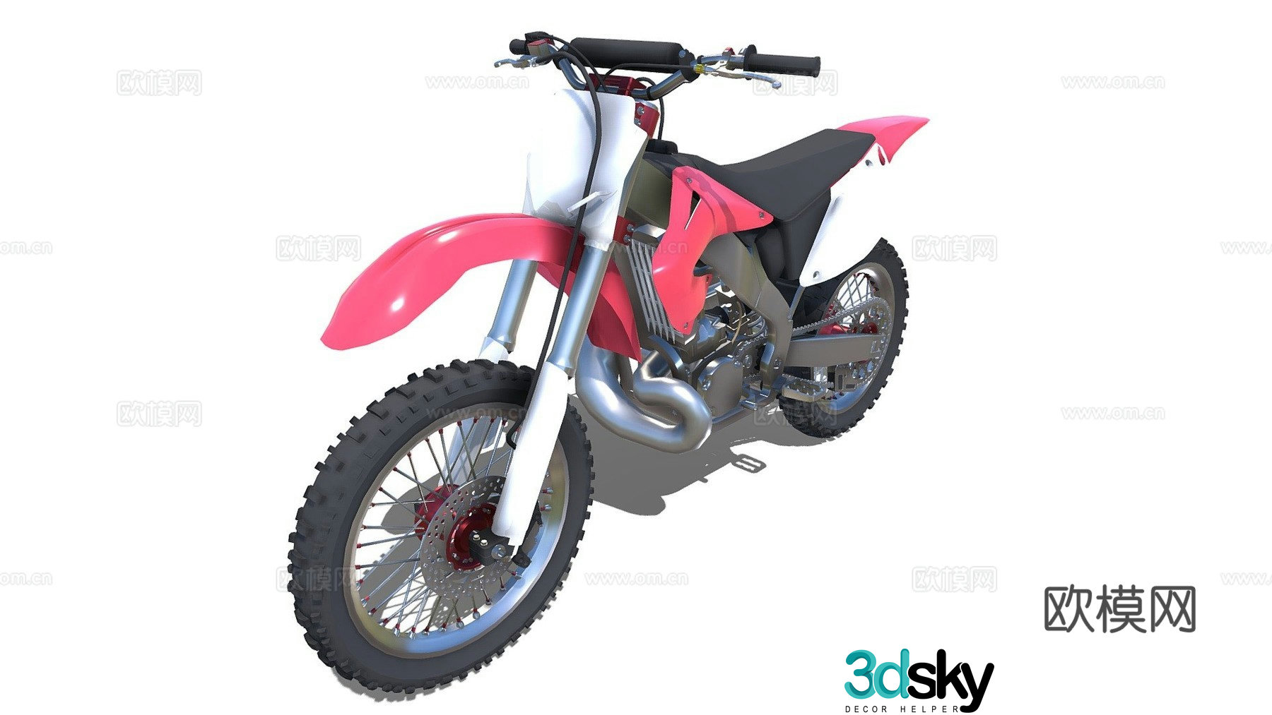 motocross 3d model
