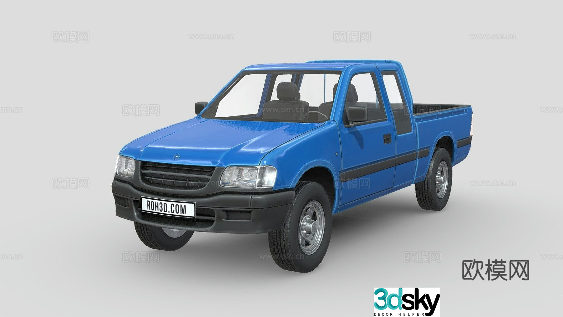 pickup truck 3d model
