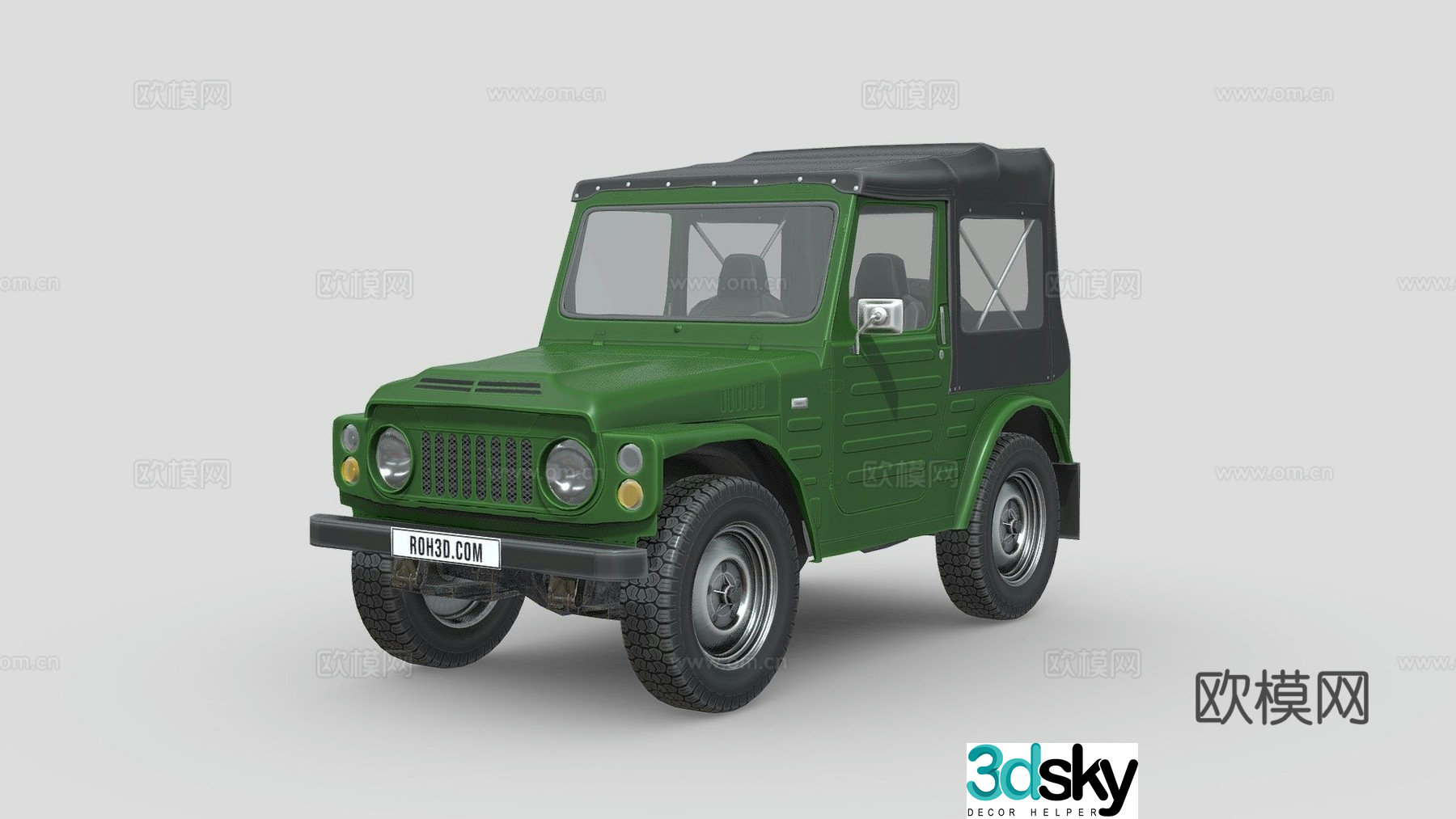 Suzuki Jimny jeep 3d model