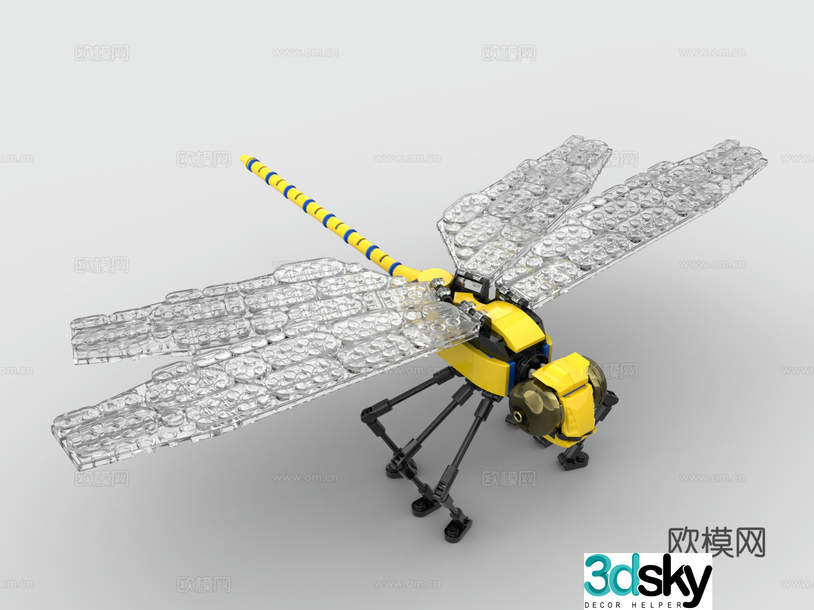 Lego toys building block toys 3d model